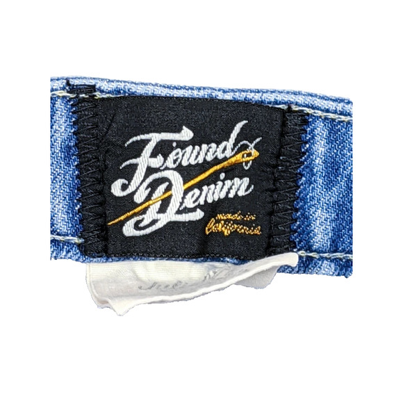 FOUND DENIM Juliette High Waist Skinny Jeans Women's Size‎ 31 (12) Med Wash-EUC - Picture 4 of 10